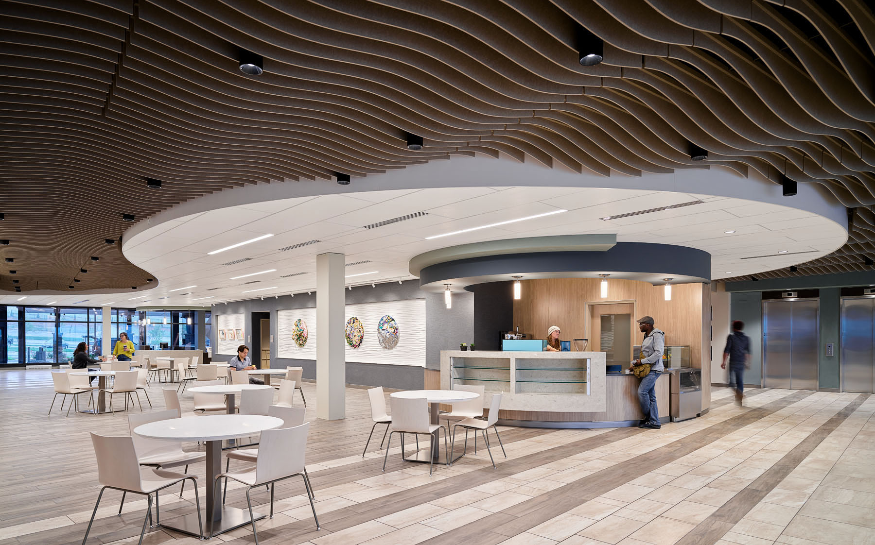 Seating at LMH Health West Outpatient Facility in Lawrence, KS