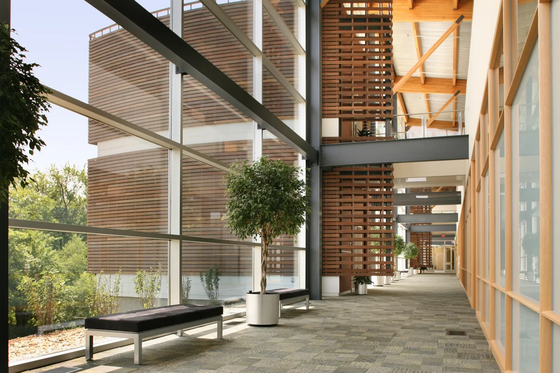 Interior space with natural light by McCownGordon Construction KC