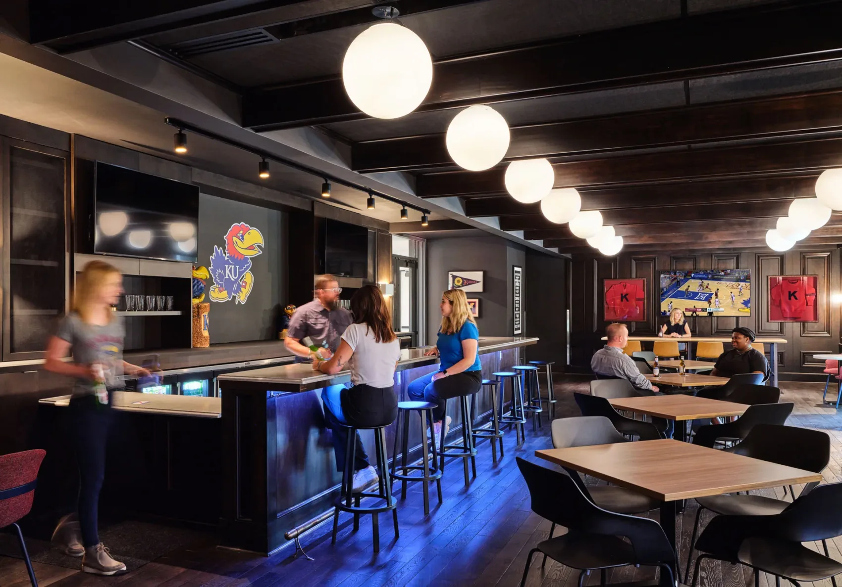 The university of Kansas (KU) Welcome Center