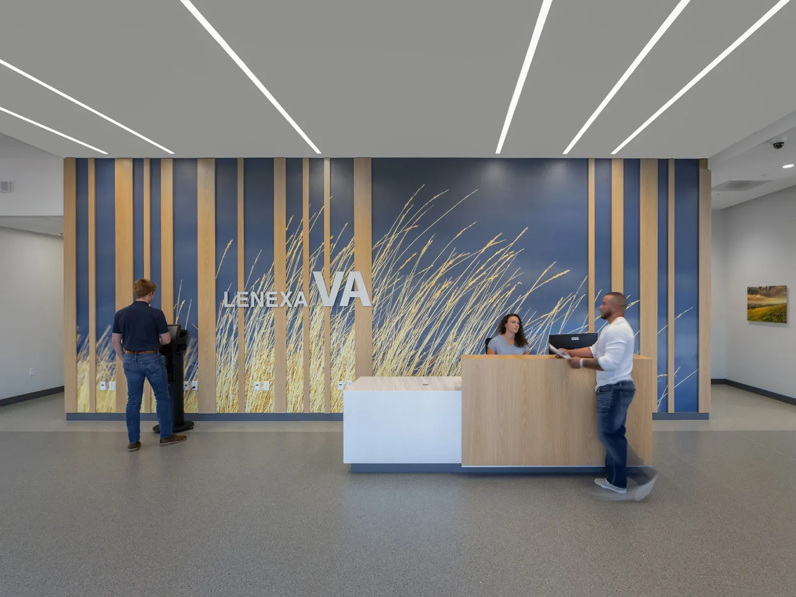 Lenexa VA Clinic check in