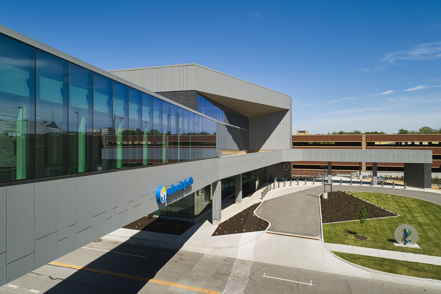 Truman Medical Center University II bridge built by mccowngordon construction