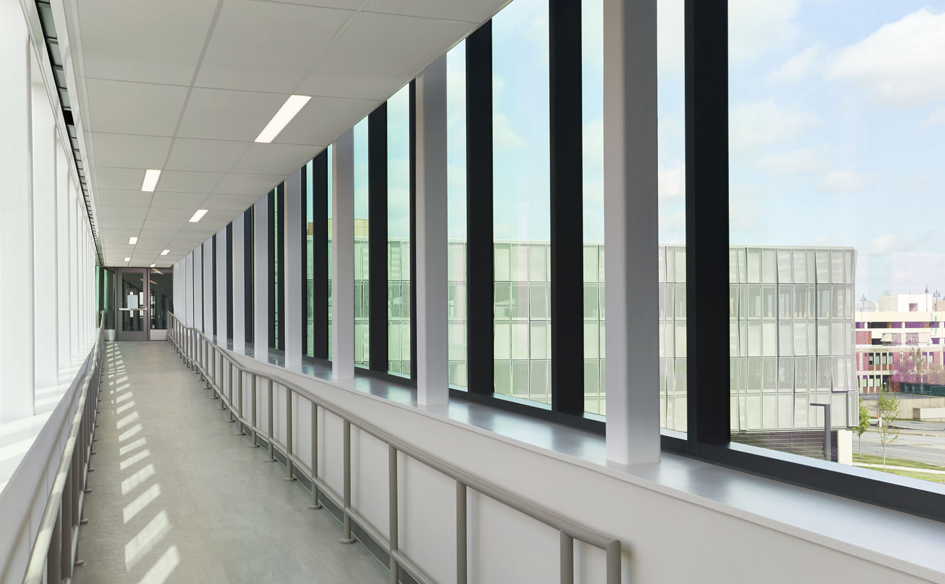 Truman Medical Center University II hallway