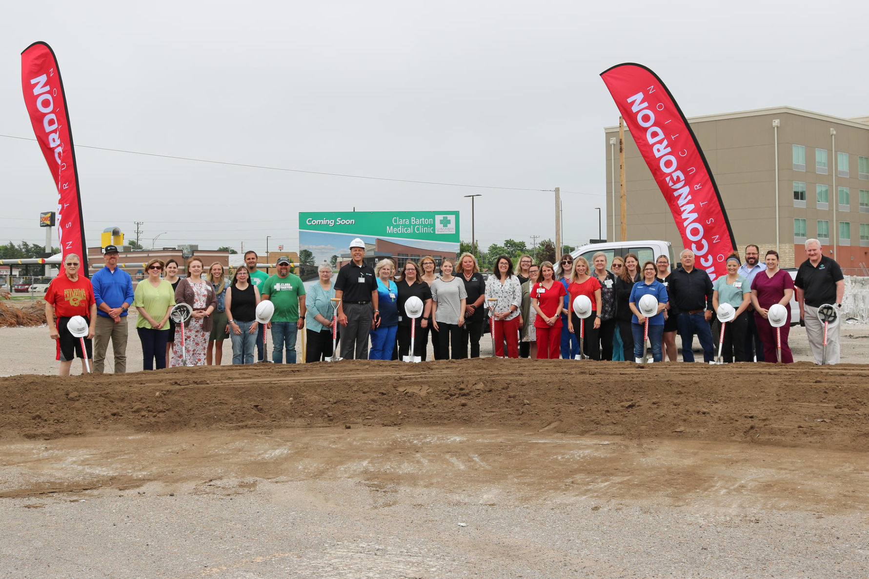 Clara Barton Clinic Groundbreaking