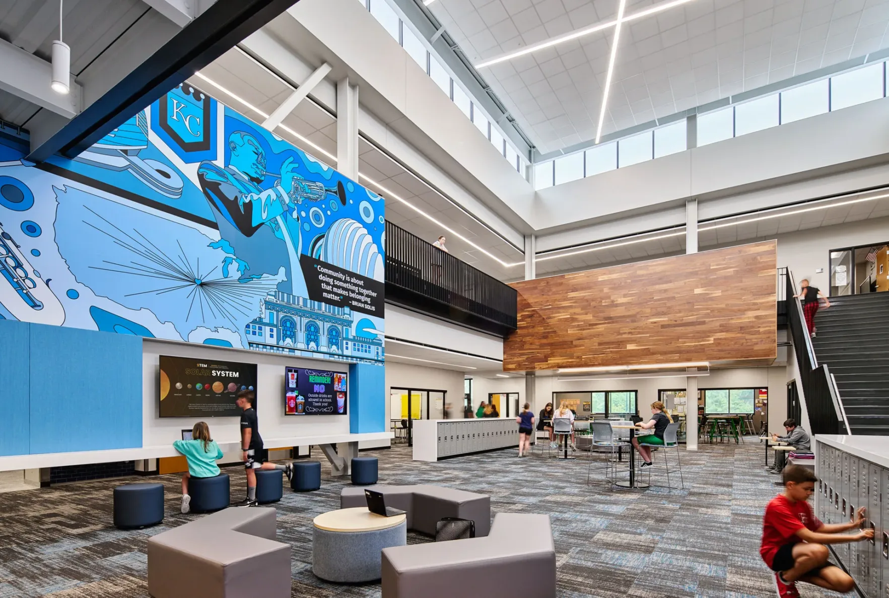 Lee's Summit East Trails Middle School built by McCownGordon Construction