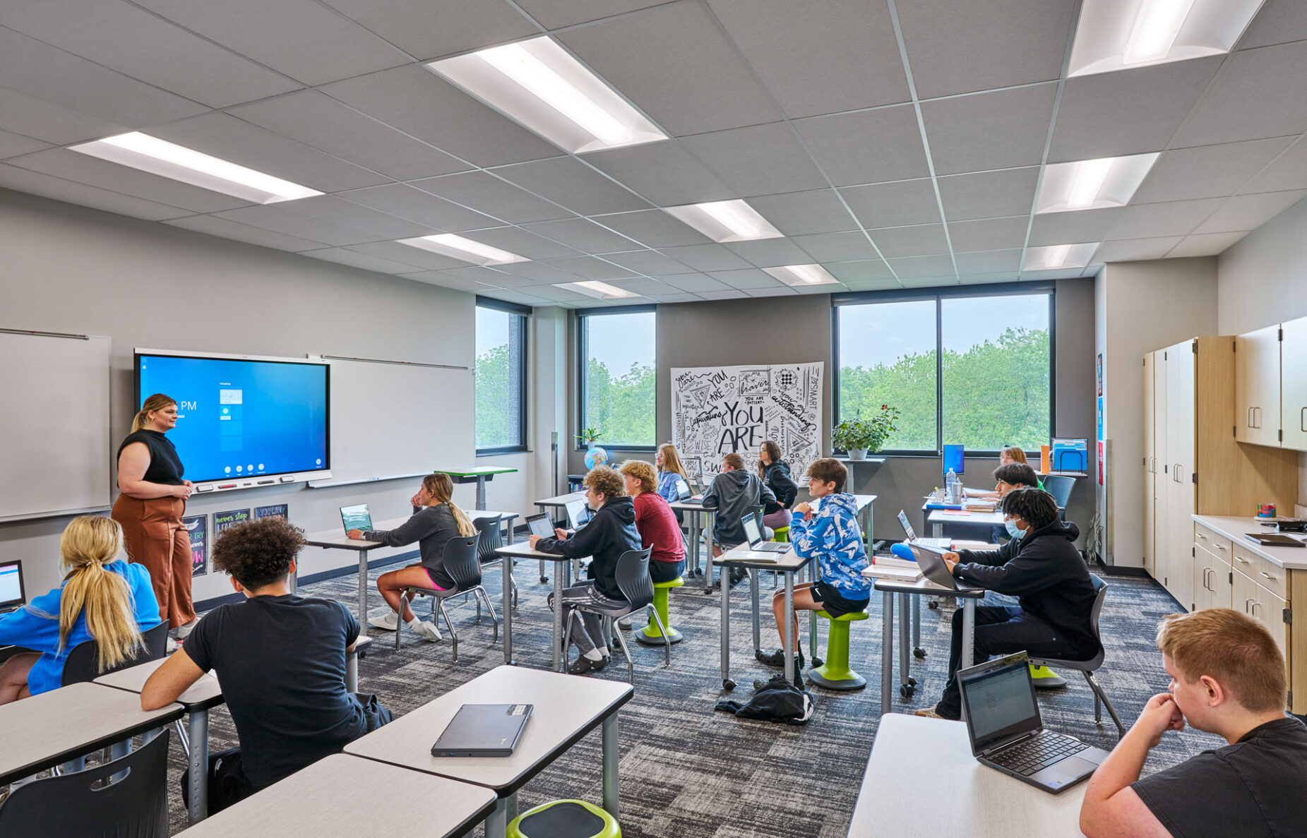 Lee's Summit East Trails Middle School built by McCownGordon Construction