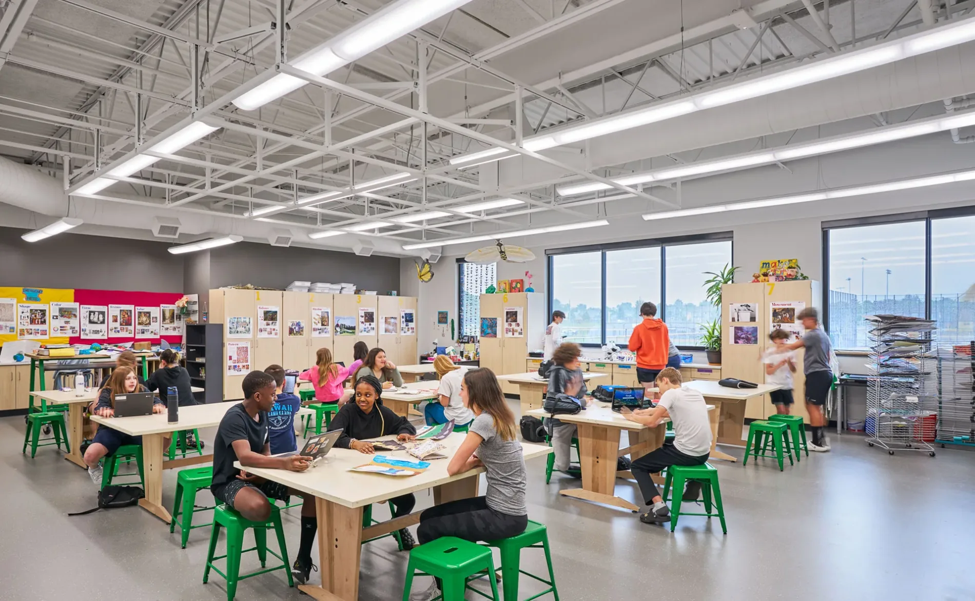 Lee's Summit East Trails Middle School built by McCownGordon Construction