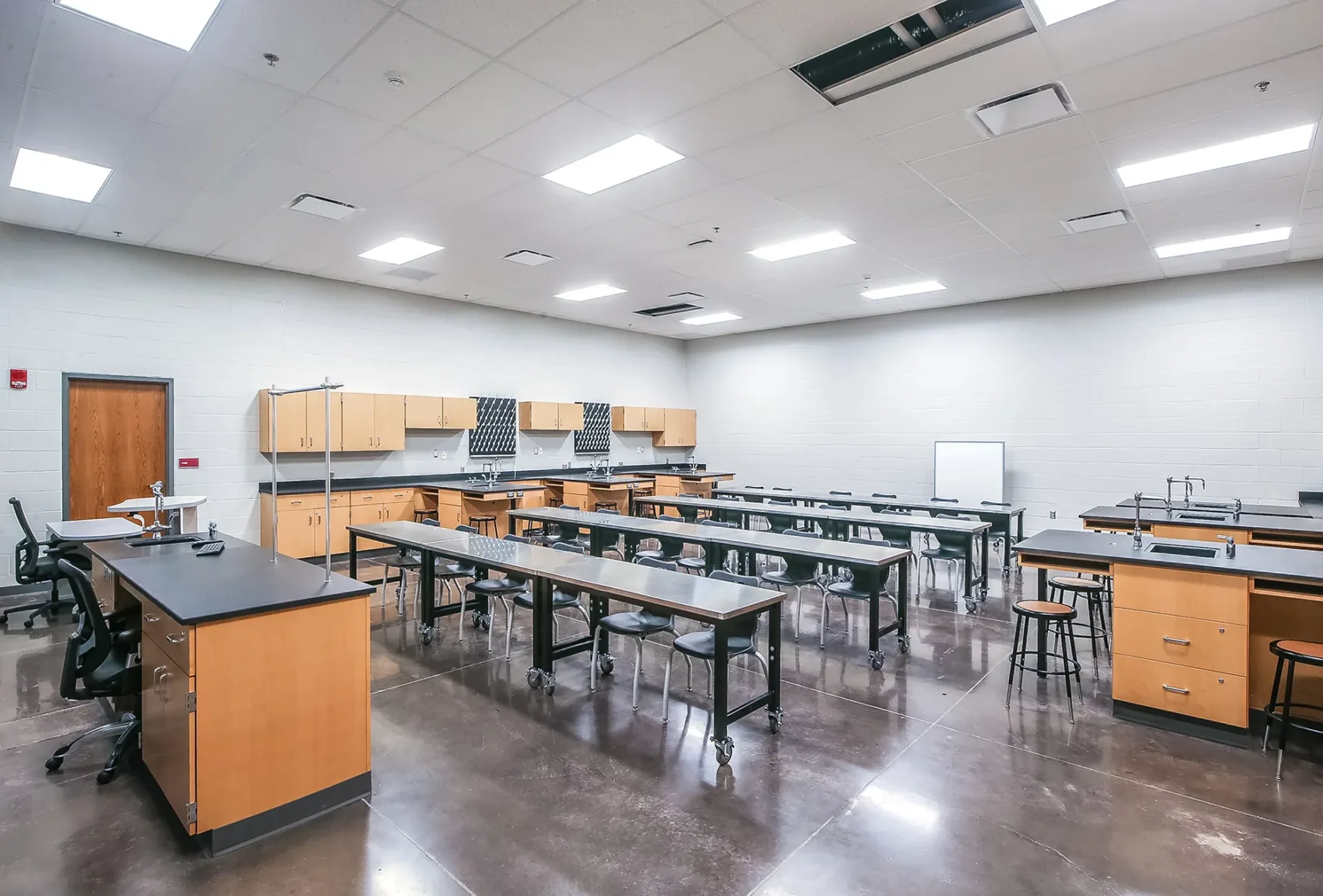 A classroom at Emporia High School, a McCownGordon project.