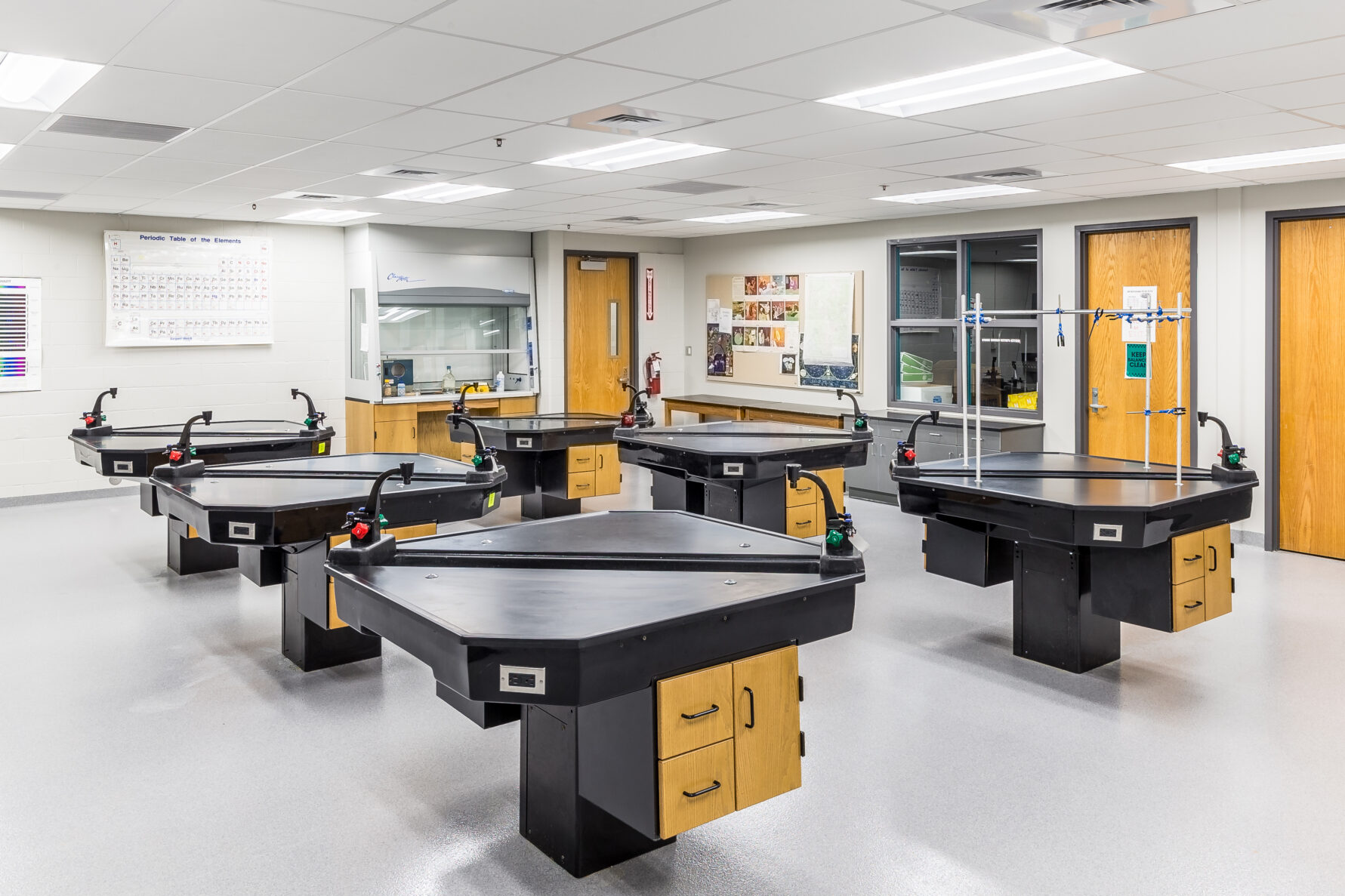 Derby High School Science Classroom Built by McCownGordon Construction