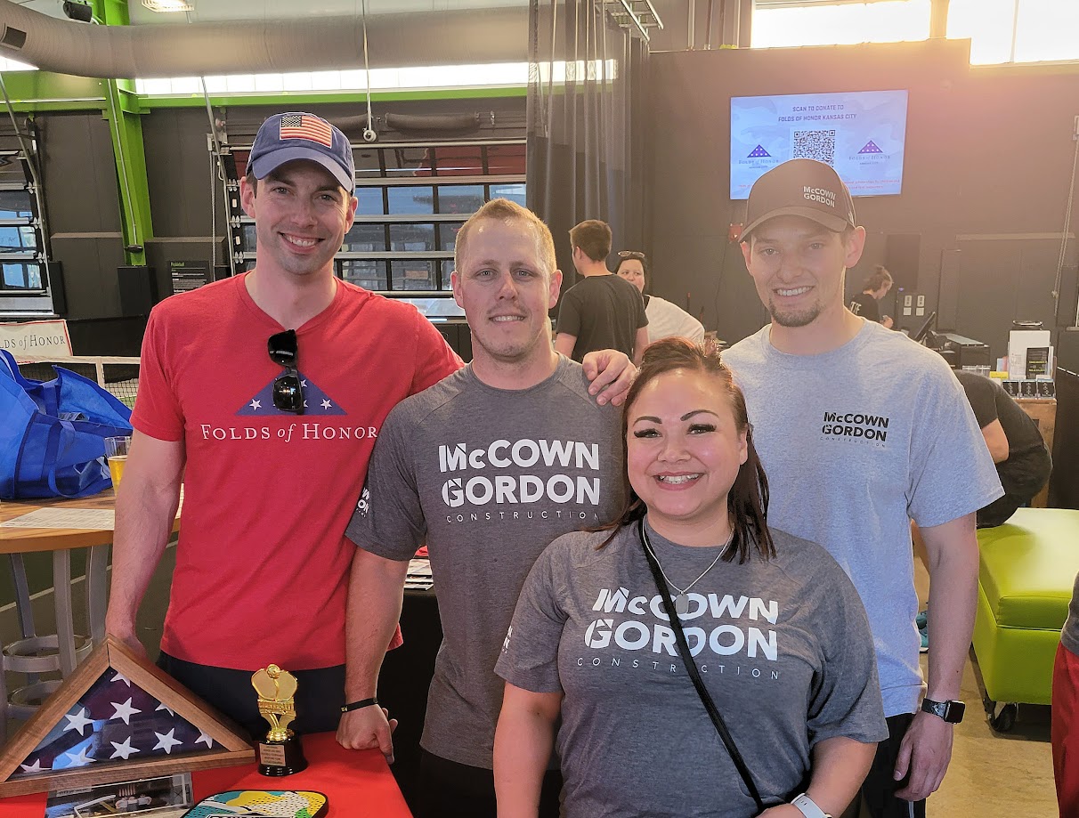 McCownGordon's Veterans BRG plays pickleball