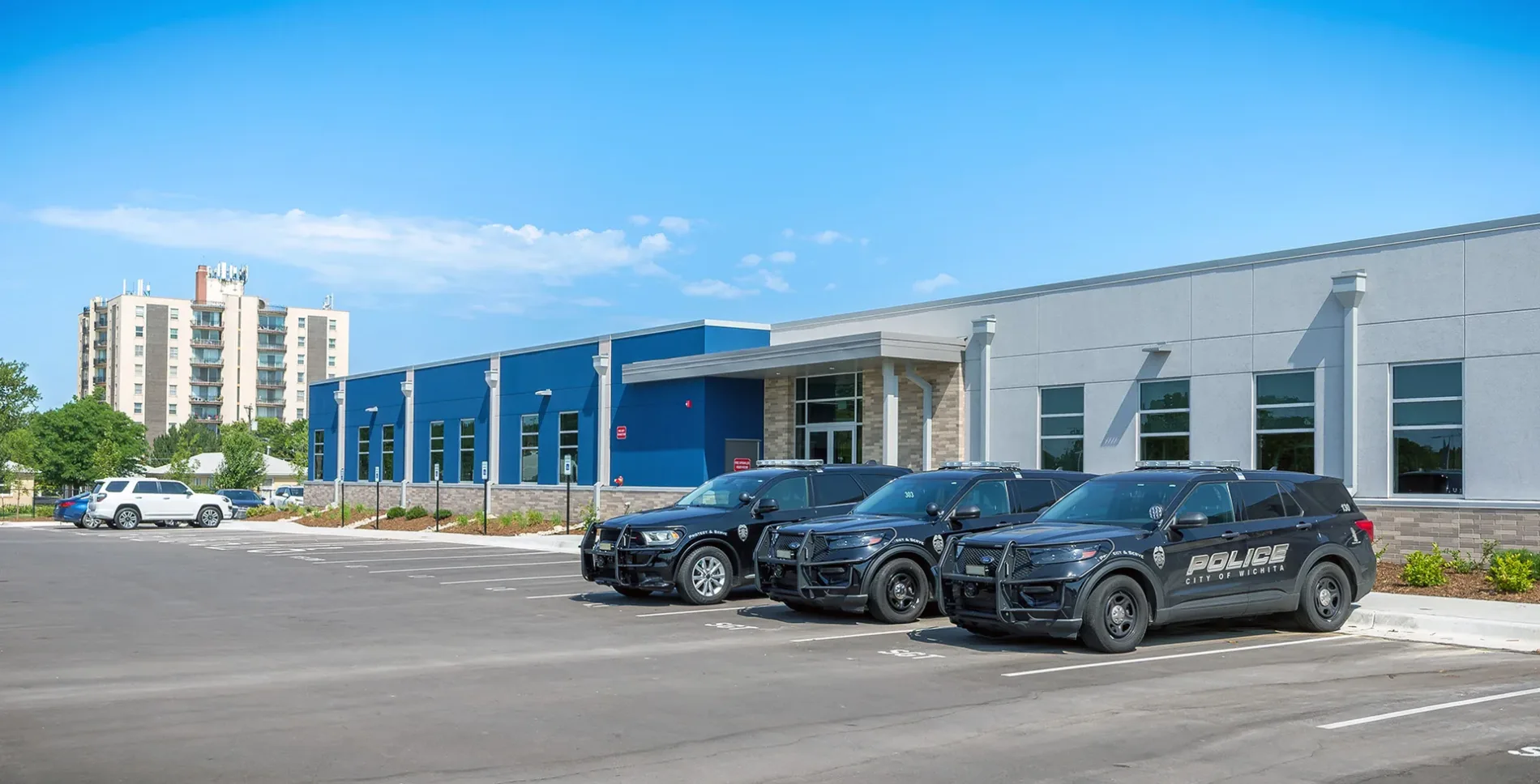 Exterior of Patrol East Substation built by McCownGordon Construction