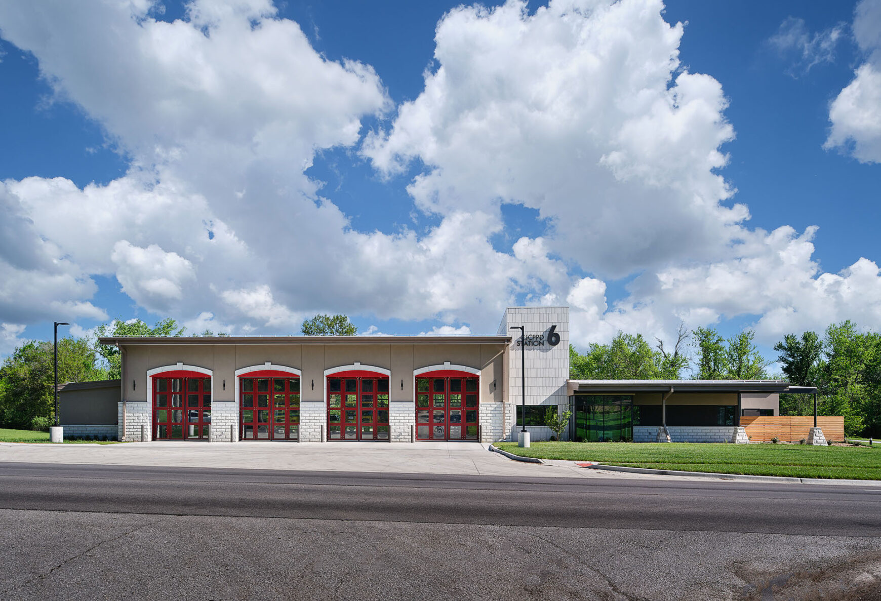 Central Jackson County Fire Protection District Fire Station #6 Built by McCownGordon Design by SFS