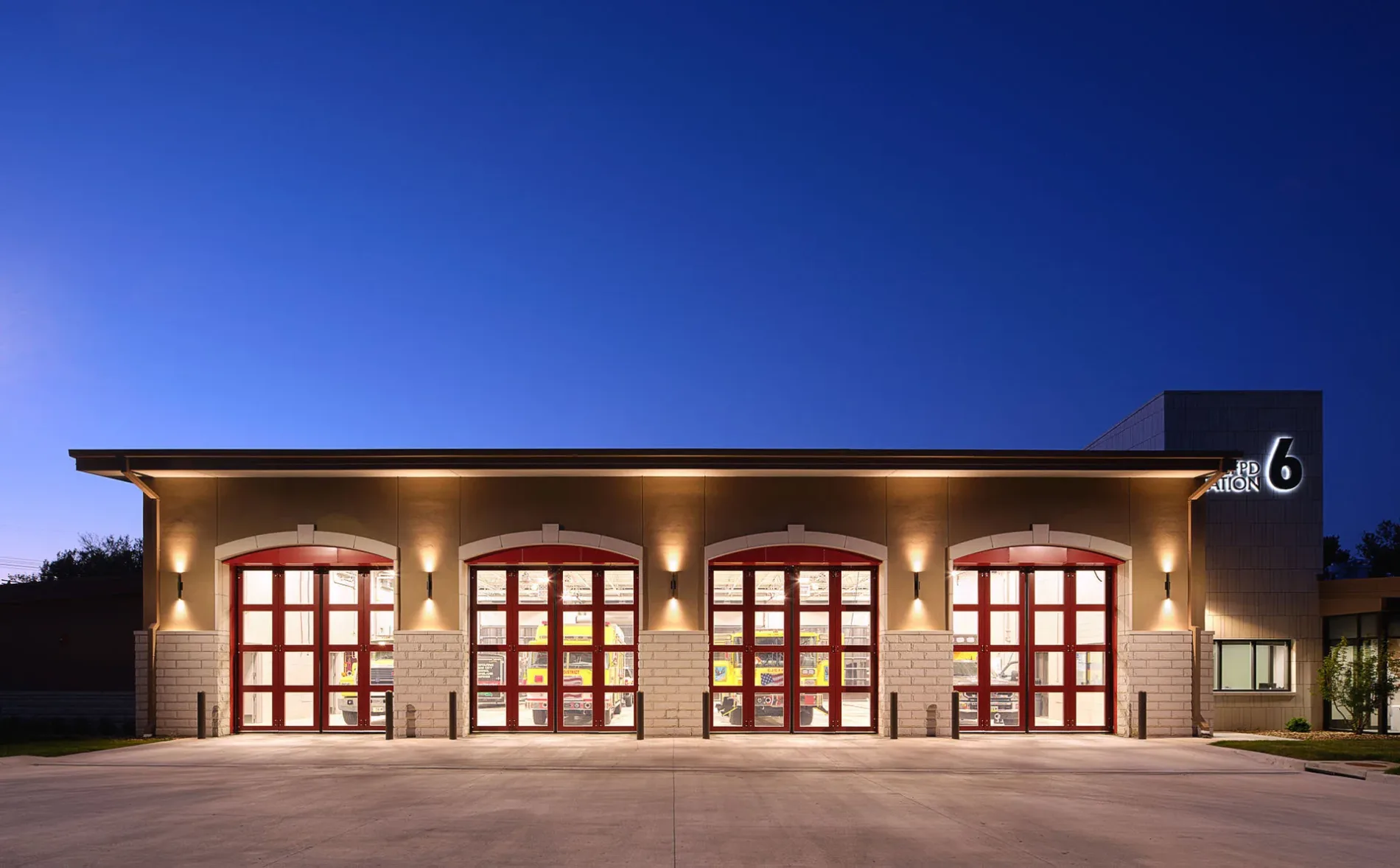 Central Jackson County Fire Protection District Fire Station #6 Built by McCownGordon Design by SFS