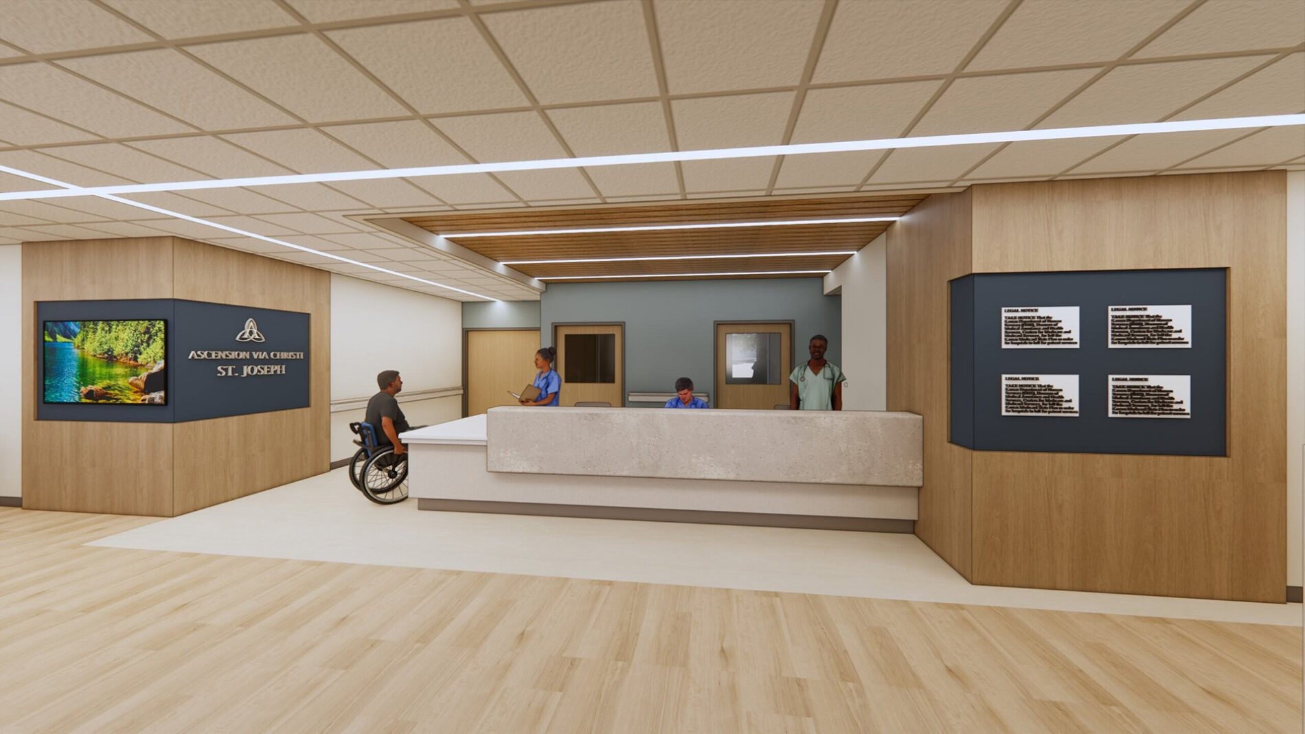 Expansion and renovation of Ascension Via Christi St. Joseph Hospital by McCownGordon Construction.