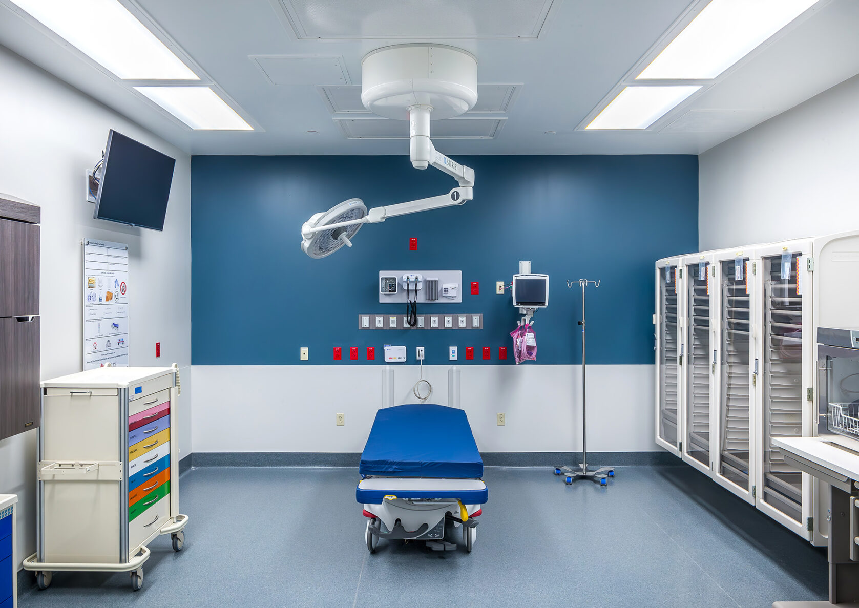 Operating room at the HCA Wesley Andover Emergency Room