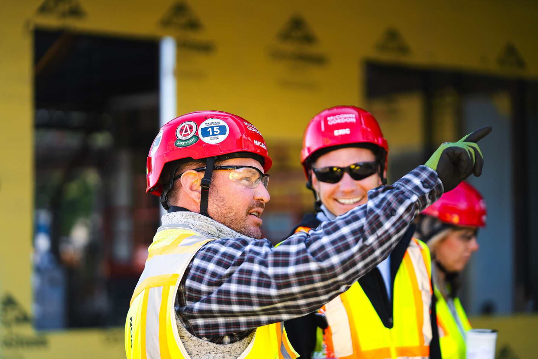 McCownGordon Associates checking out jobsite.