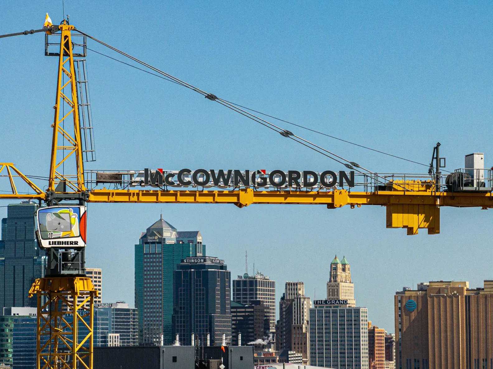 McCownGordon Logo over skyline