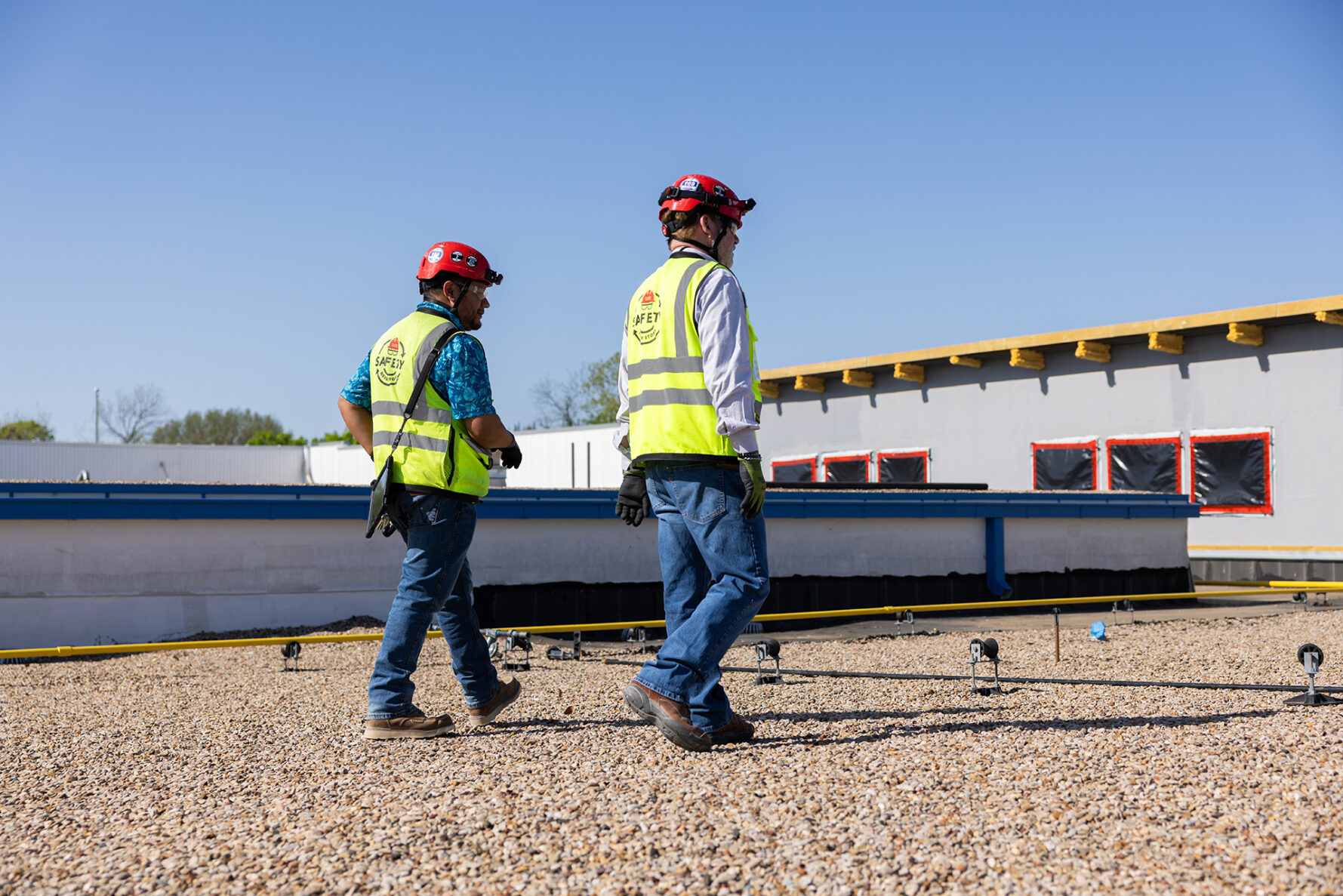 McCownGordon associates working on jobsite.