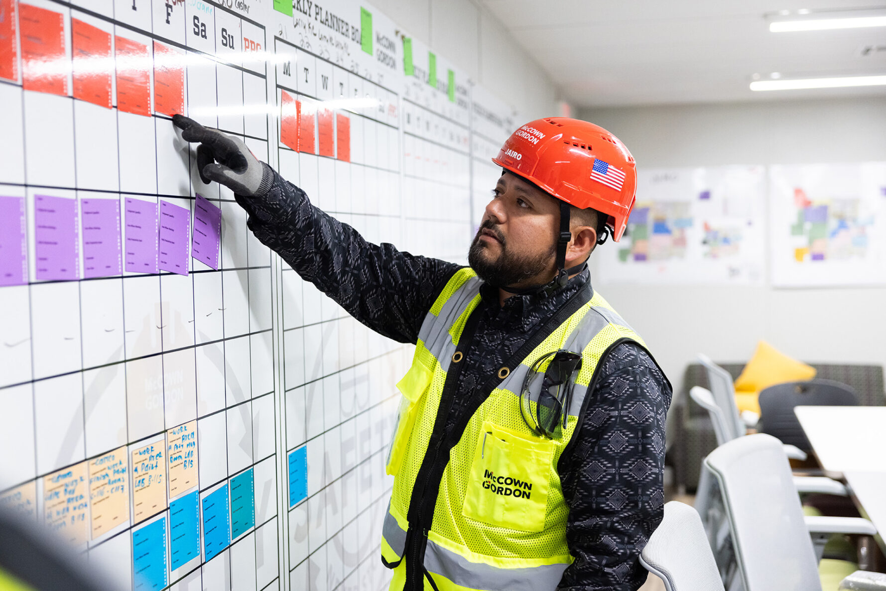 McCownGordon associate working on site.