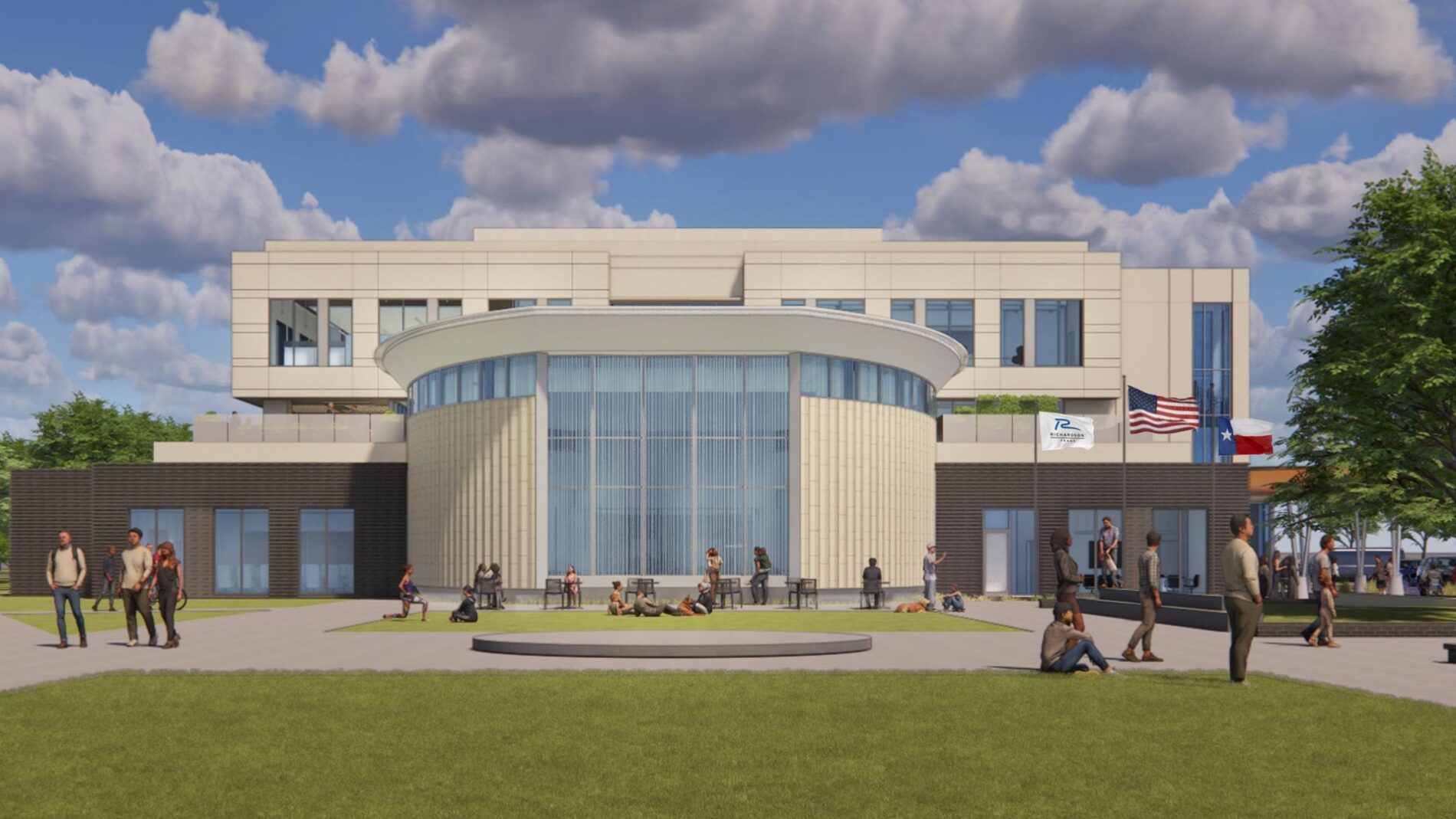 Richardson City Hall Rendering