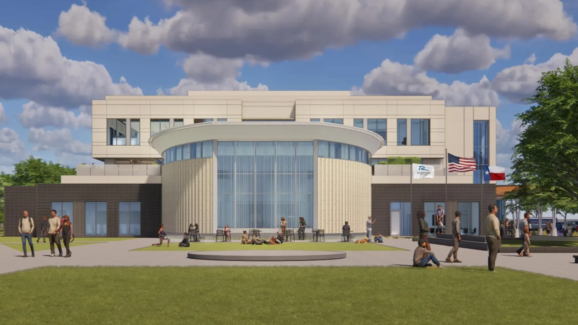 Richardson City Hall Rendering